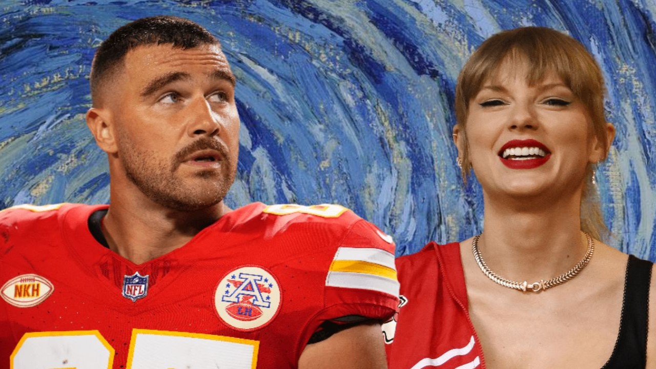 When did Travis Kelce first talk about Taylor Swift on his New Heights podcast? Find out what he said