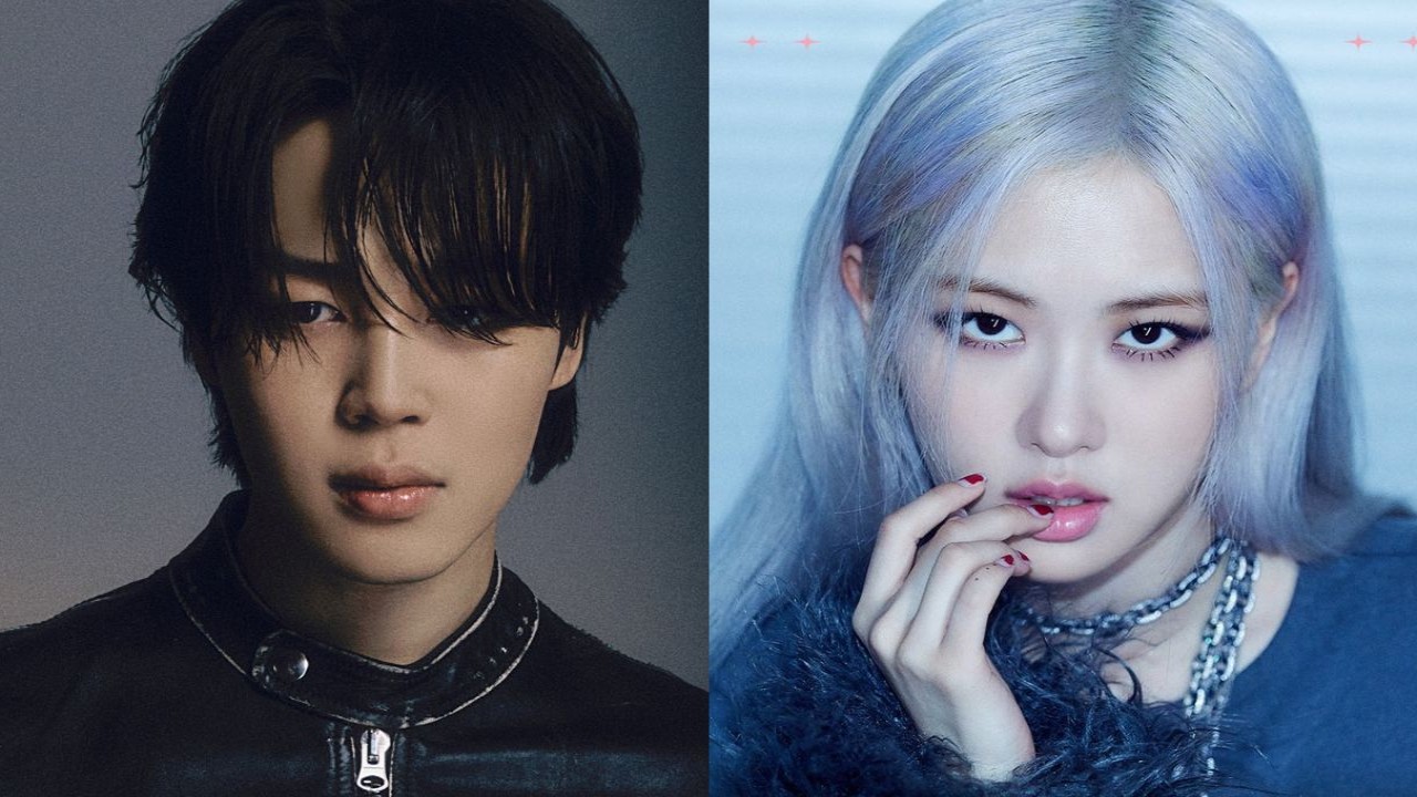 BTS' Jimin and BLACKPINK's Rosé; Image Courtesy: BIGHIT MUSIC and YG Entertainment
