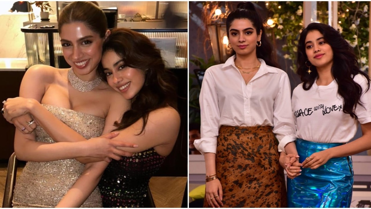 Janhvi Kapoor and Khushi Kapoor