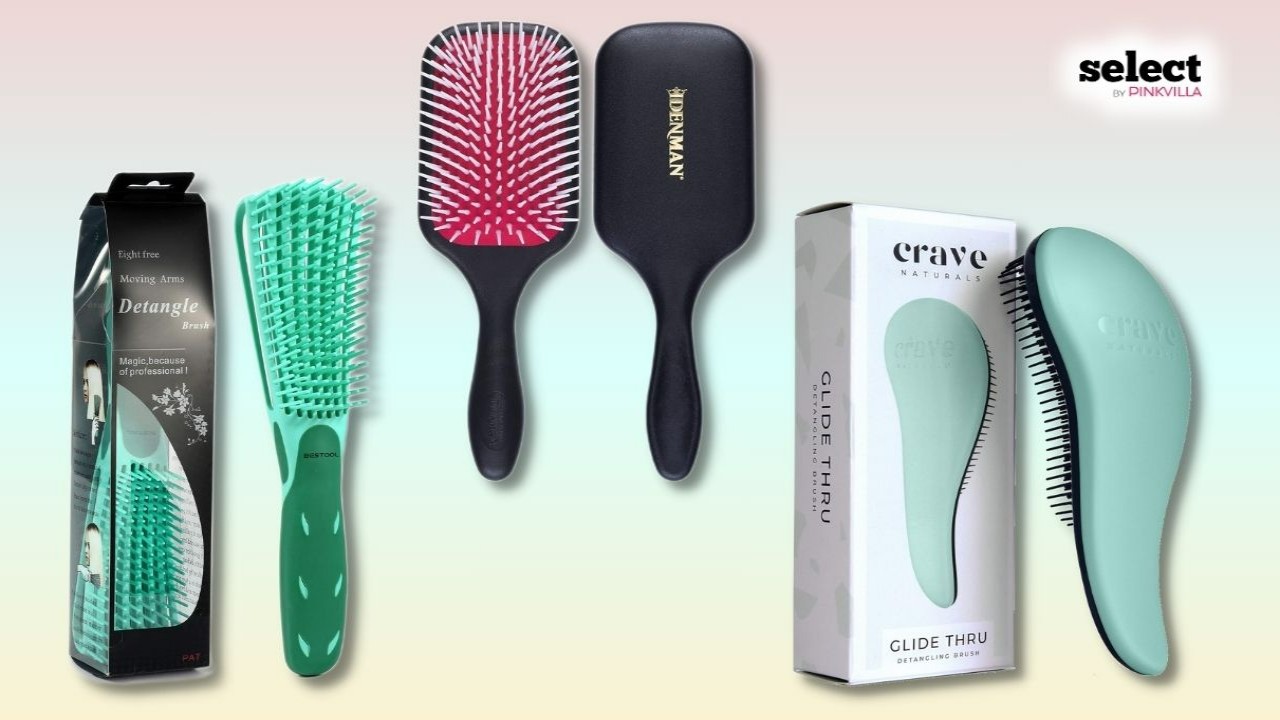 10 Best Detangling Brushes For Curly, Luscious Locks