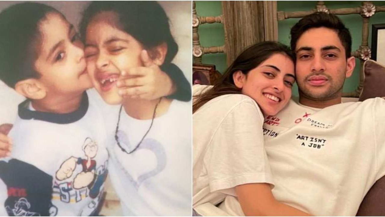 Navya Nanda cheers for Agastya ahead of The Archies premier night; drops throwback PICS