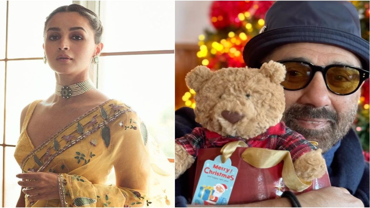 Picture courtesy: Alia Bhatt Instagram / Sunny Deol Instagram Alia Bhatt-Ranbir Kapoor's lipstick secret to Sunny Deol's teddy bear obsession: 7 revelations by Bollywood celebs in 2023