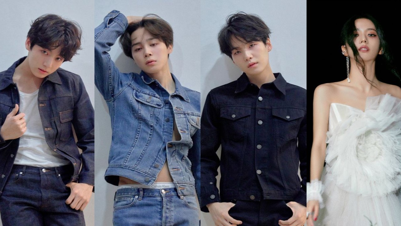 Jungkook, Jimin, SUGA (Image Credits- BIGHIT MUSIC), Jisoo (Image Credits- YG Entertainment)
