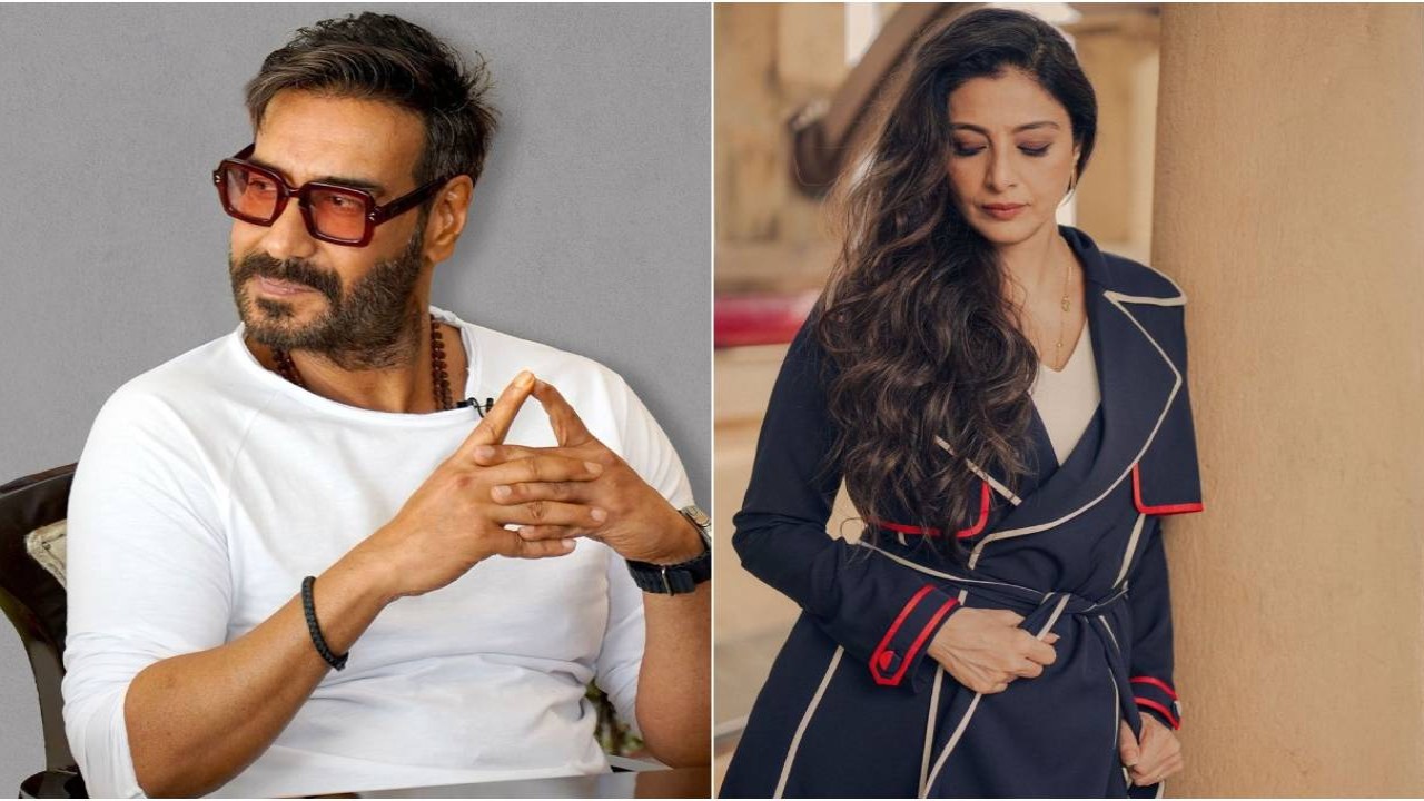 Ajay Devgn and Tabu