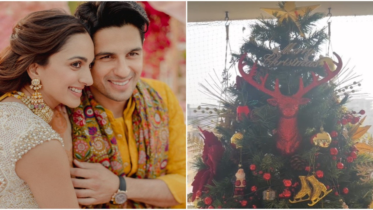WATCH: Kiara Advani gives glimpse of first Christmas celebration after marriage to Sidharth Malhotra | PINKVILLA