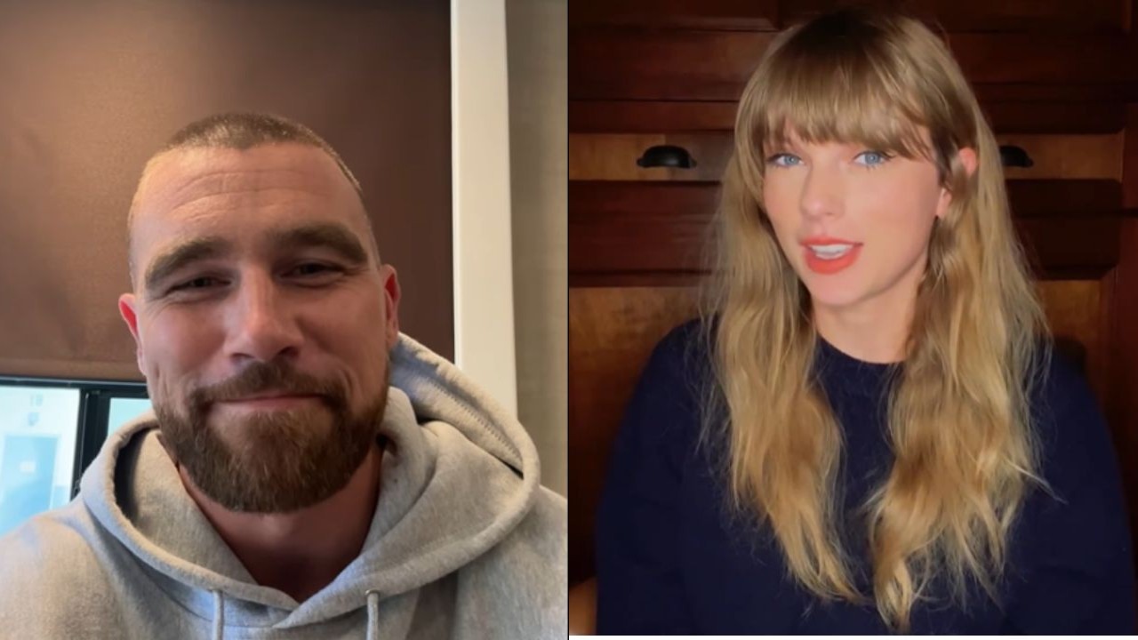 Was Taylor Swift secretly FaceTiming Travis Kelce at the Golden Globes? 