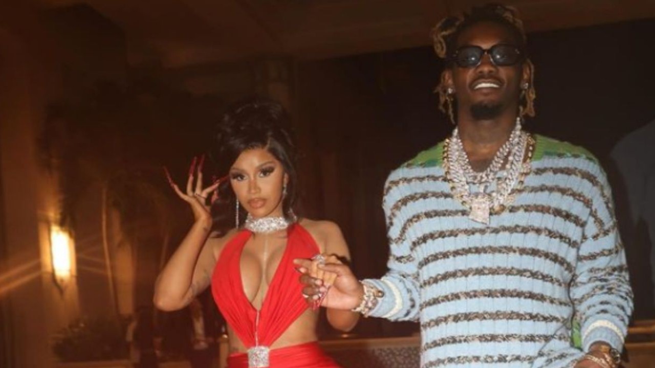 Cardi B accepts spending New Year's eve with Offset after being captured; yet emphasizes 'we’re not together' 