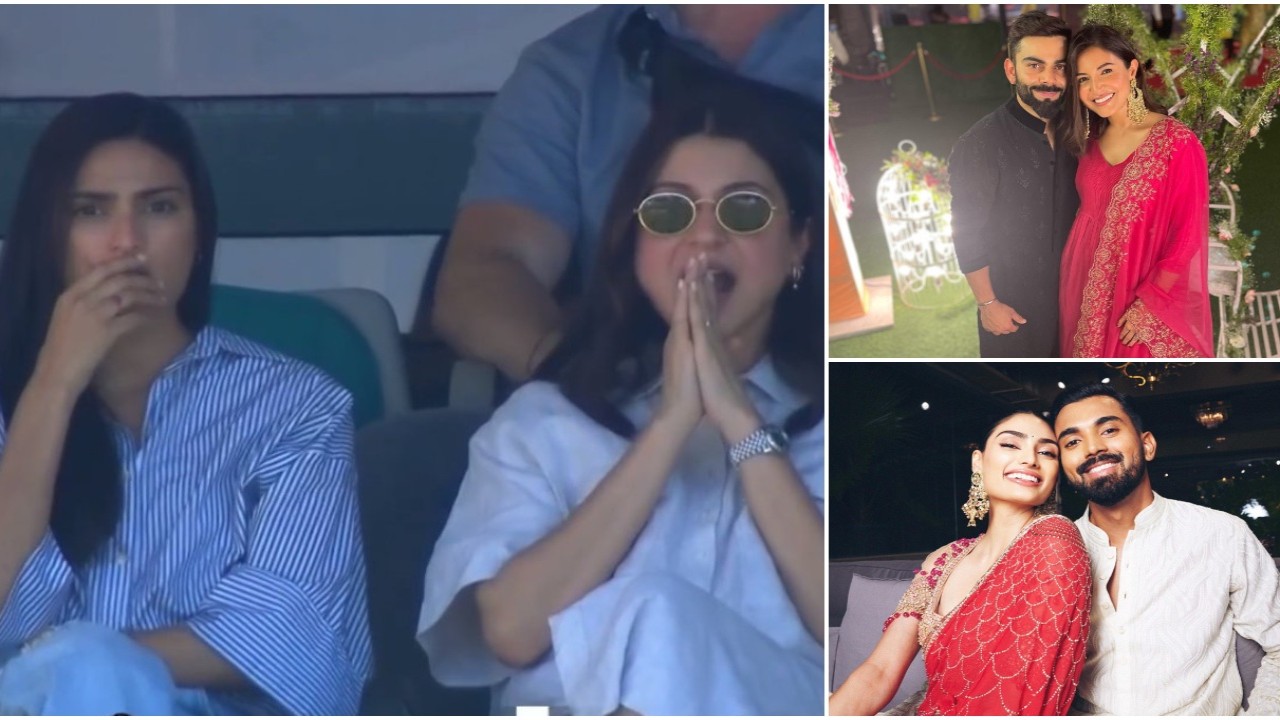 Anushka Sharma-Athiya Shetty grace stands to support Virat Kohli, KL Rahul during India vs South Africa match