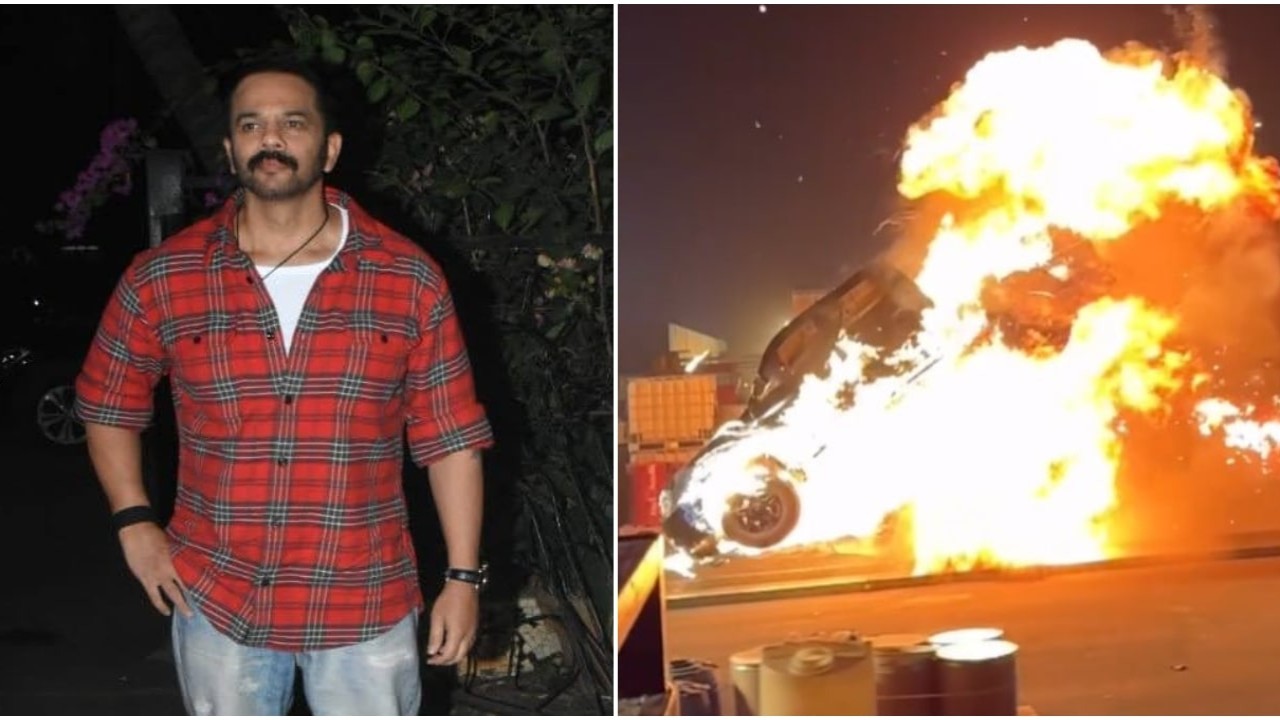 WATCH: Rohit Shetty drops BTS from Singham Again sets in Hyderabad; pens 'I love my job'