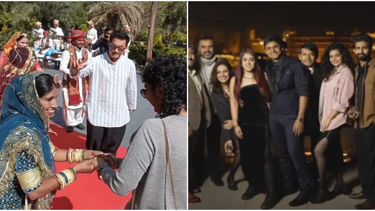 Aamir Khan-Kiran Rao dance to Tharki Chokro as they gear up for Ira Khan-Nupur Shikhare’s Udaipur wedding; new bride drops fresh PICS