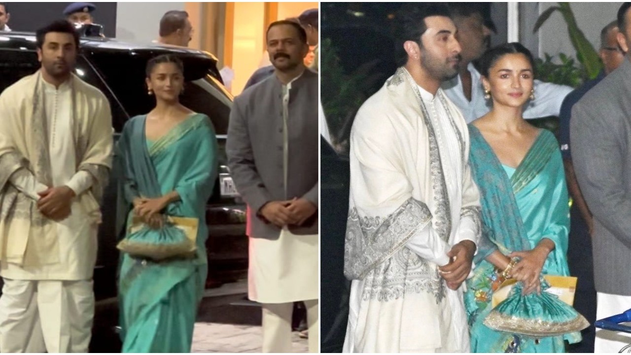 Alia Bhatt’s saree for Ram Mandir consecration adorned with motifs that depict Ramayana? Here’s what we know