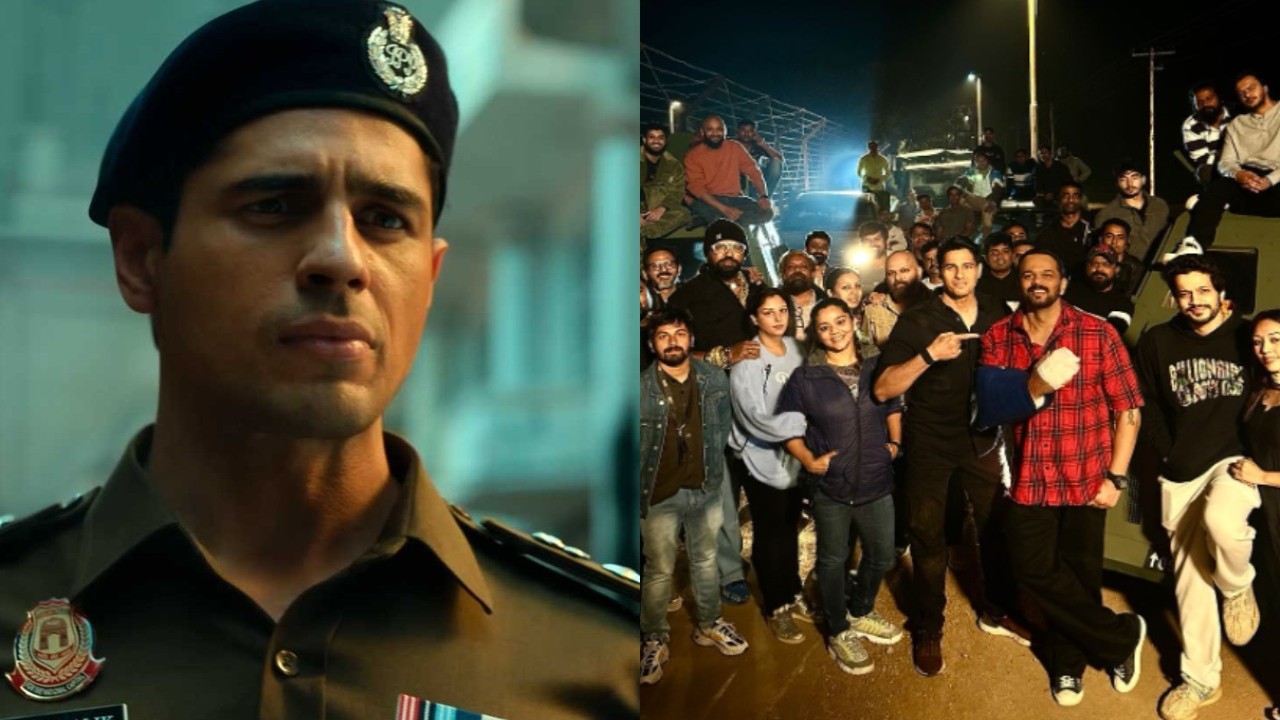 Sidharth Malhotra reacts to 'blood and sweat' throwback PIC with Rohit Shetty and Indian Police Force team