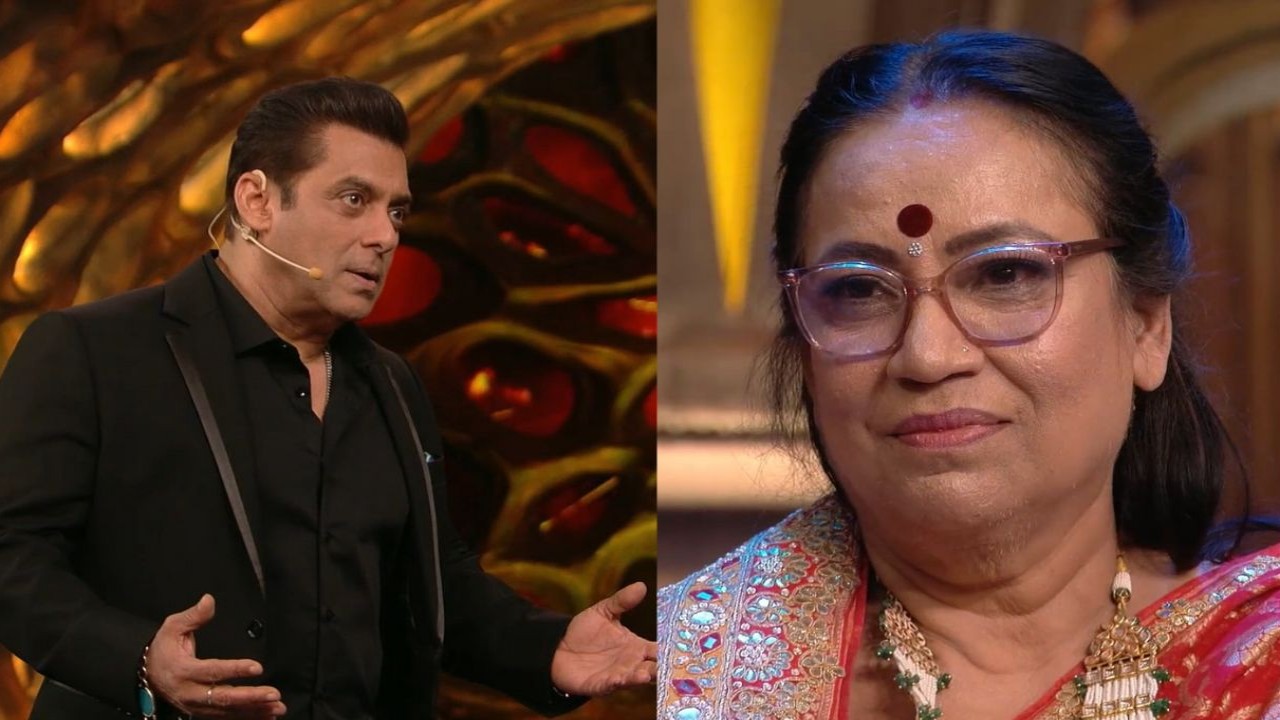 Bigg Boss 17: Salman Khan compares Vicky Jain’s mother to Lalita Pawar; has a fun chat with her