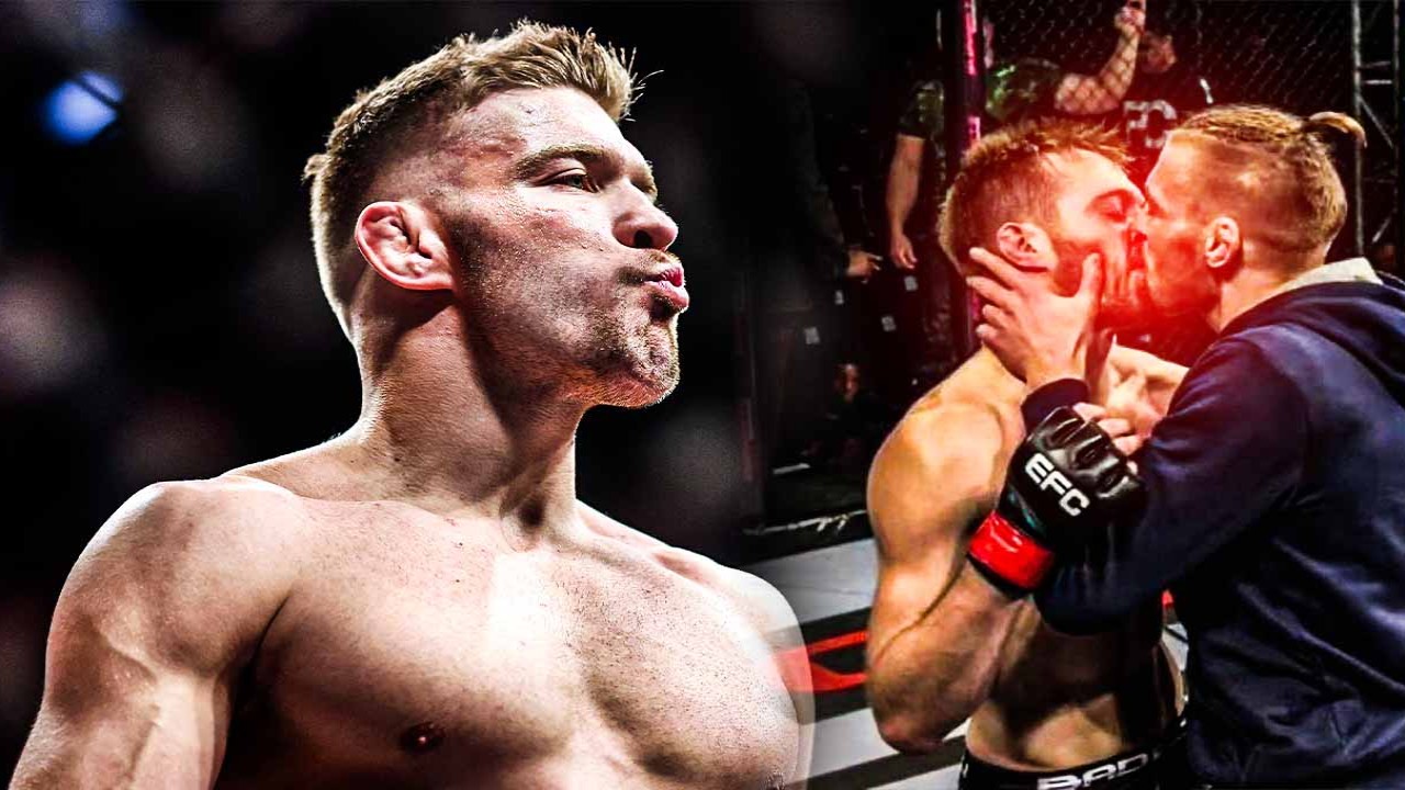Is Dricus du Plessis gay? UFC star explains why he has no problem kissing guys ahead of Sean Strickland fight
