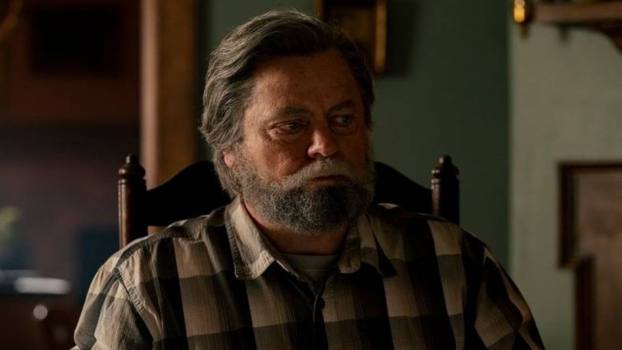 The Last of Us star Nick Offerman wins his first-ever Emmy Award; the veteran suggests a mini-series about Bill and Frank?