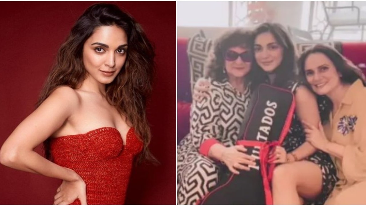 Kiara Advani drops adorable PIC with her mom and ‘Granna’ who decided to learn to play guitar at 77
