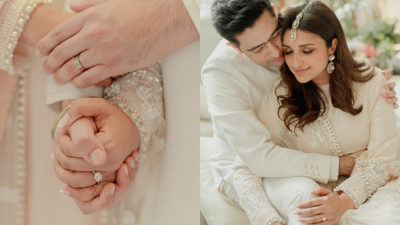 Parineeti Chopra's engagement ring