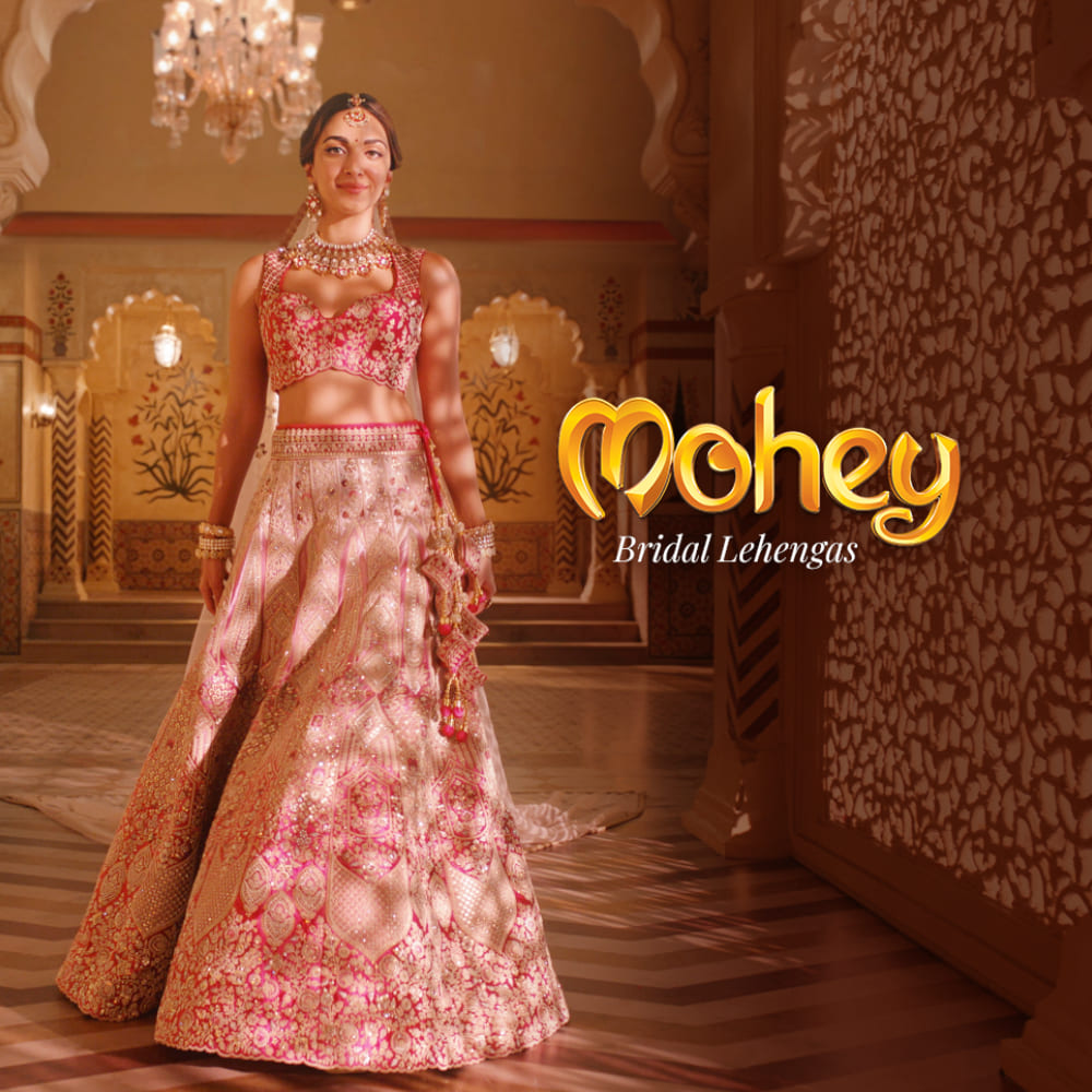Mohey's Bridal Lehenga Collection: Tradition Meets Contemporary Pizzaz Mohey's Bridal Lehenga Collection: Tradition Meets Contemporary Pizzaz