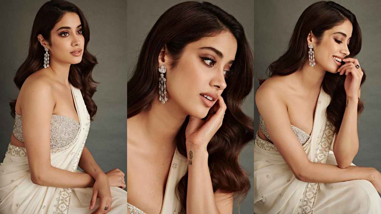Kiara Advani vs Janhvi Kapoor Face-Off: Who styled the Ajrakh printed saree with tube blouse better? (PC: Celebrities Instagram Pages)