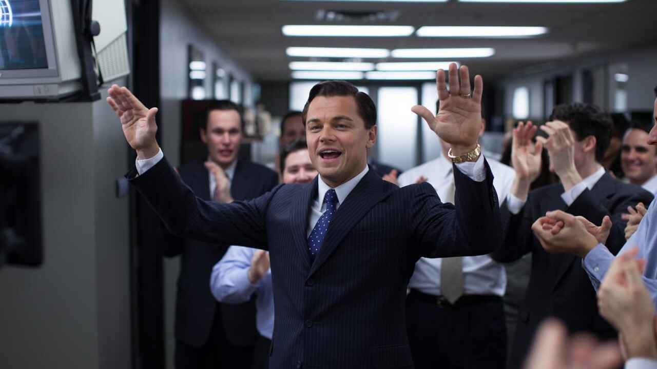 Leonardo DiCaprio in The Wolf of Wall Street (IMDb)