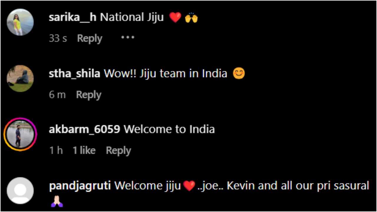Comments on video of Nick Jonas' arrival in Mumbai