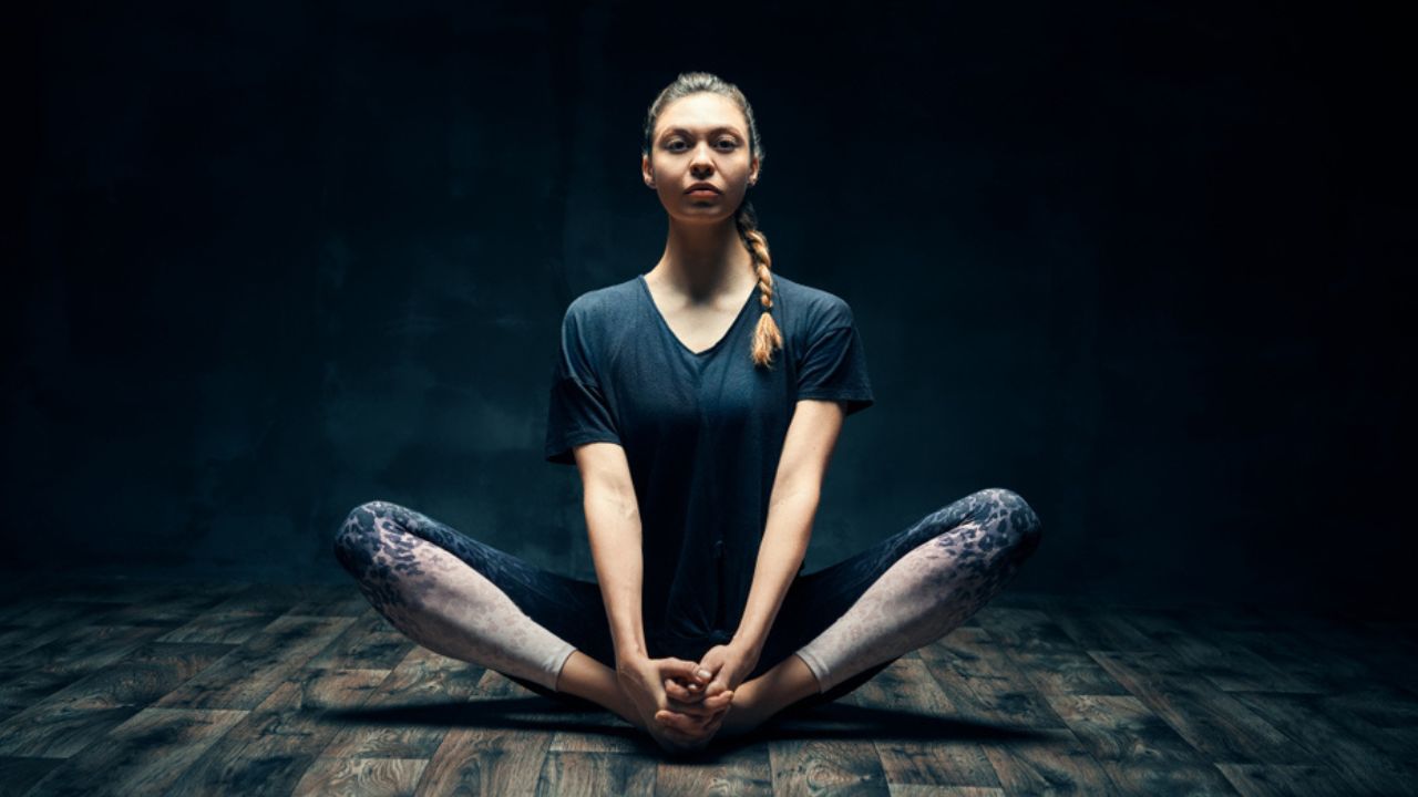 Baddha Konasana Or Cobbler's Pose  Baddha Konasana Or Cobbler's Pose