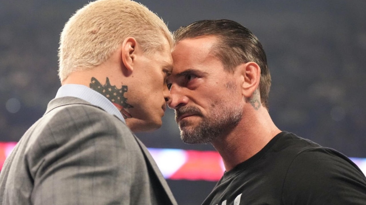 Did CM Punk take a shot at The Rock during his promo battle with Cody Rhodes on Monday Night RAW?