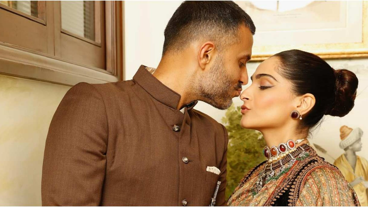 Sonam Kapoor-Anand Ahuja make for a stylish couple in new PICS; actress gushes over her ‘most dapper date’