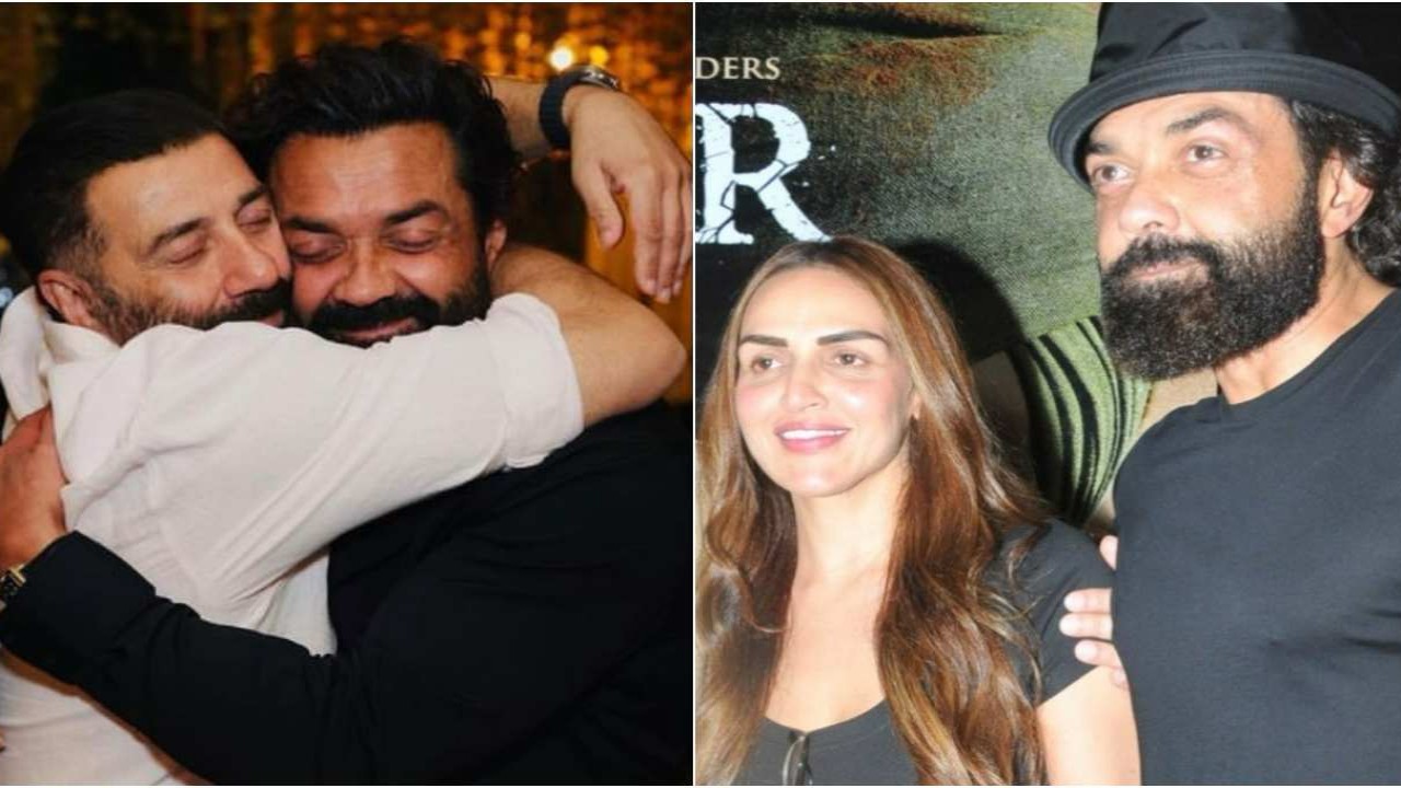 Sunny Deol wishes ‘Lord’ Bobby Deol on his birthday with loving PICS; Esha Deol is ‘so proud’ of her bhaiya