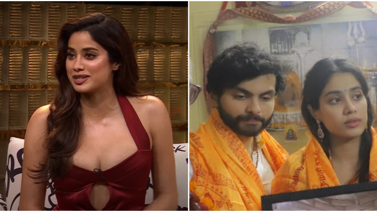 Koffee With Karan 8 Promo: Did Janhvi Kapoor just confirm her relationship with Shikhar Pahariya?