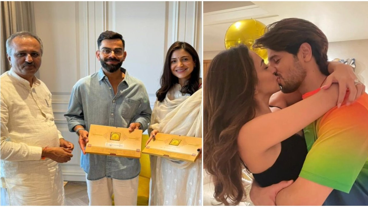 Bollywood Newswrap, Jan 16: Virat Kohli-Anushka Sharma receive invitation for Pran Pratishtha event; Kiara Advani showers Sidharth Malhotra with birthday kiss