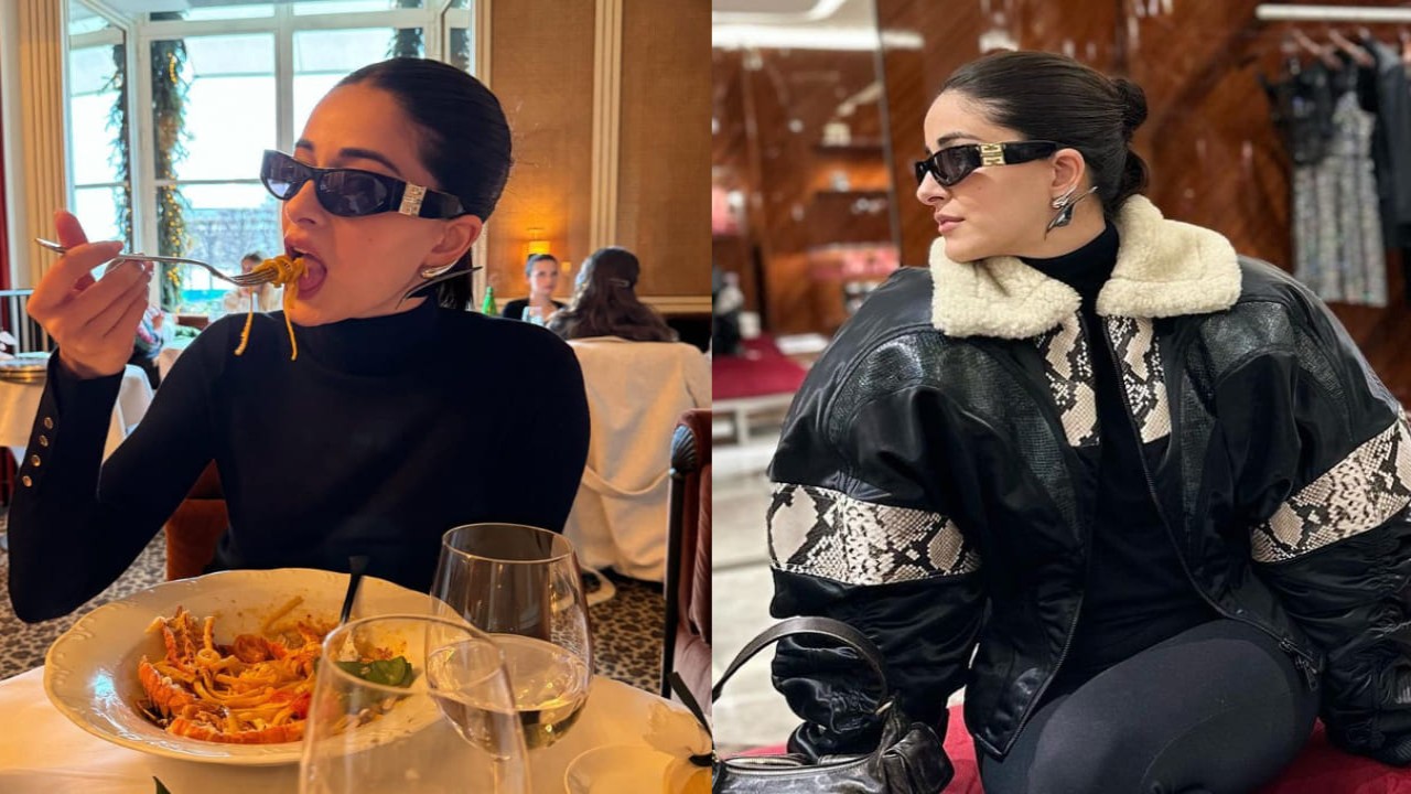 Not Emily but 'Ananya Panday in Paris'; a look at the actor’s luxurious looks in black