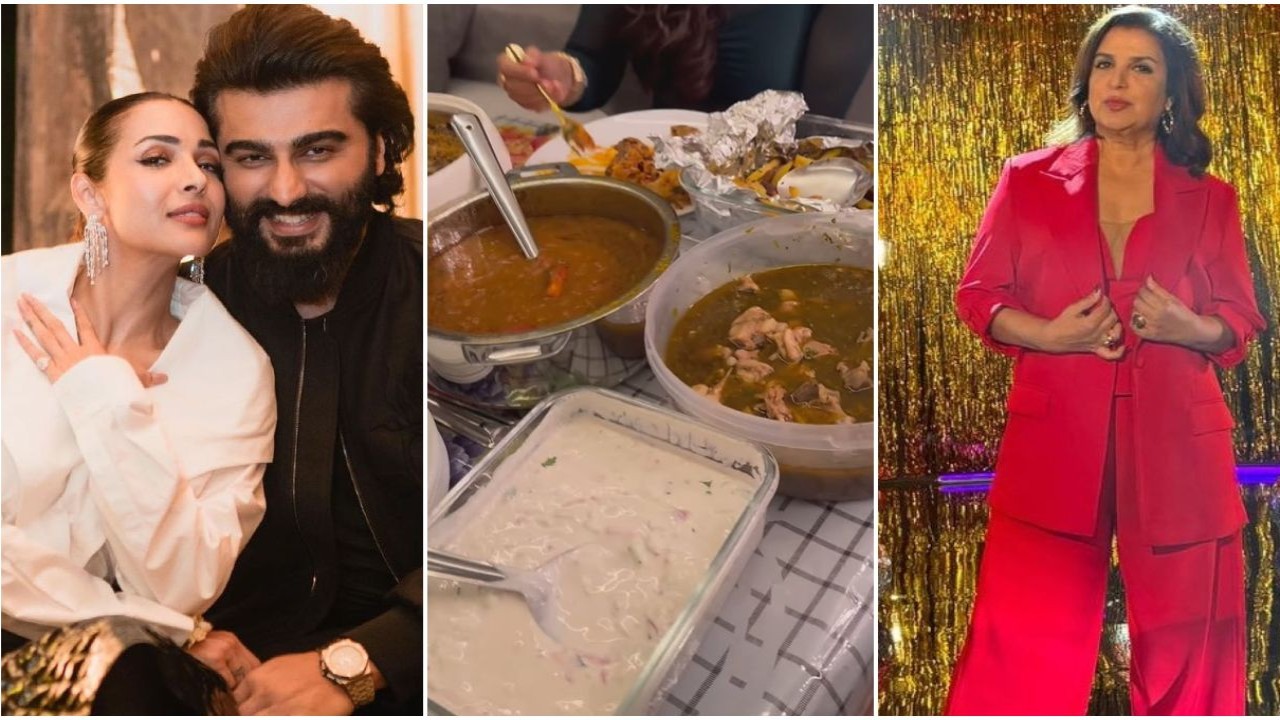 WATCH: Malaika Arora and Arjun Kapoor treat Farah Khan with scrumptious delicacies on her pre-birthday feast