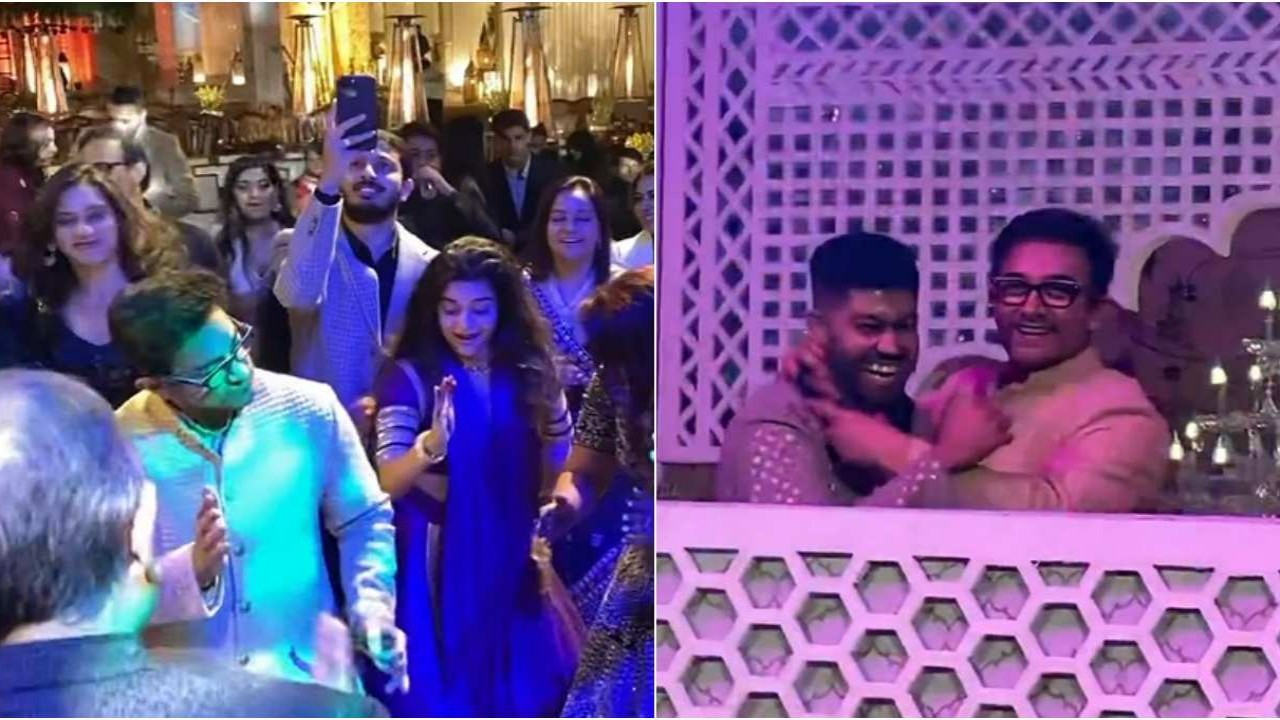 Aamir Khan grooves to Masti Ki Paathshala at Ira Khan’s wedding; Here’s what happened when DJ played Papa Kehte Hain-WATCH