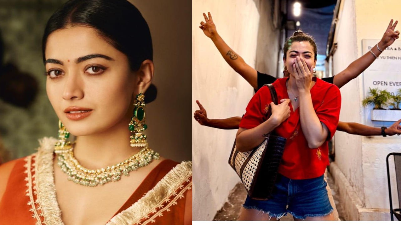 Rashmika Mandanna shares goofy moments with friends and her caption is all things cute
