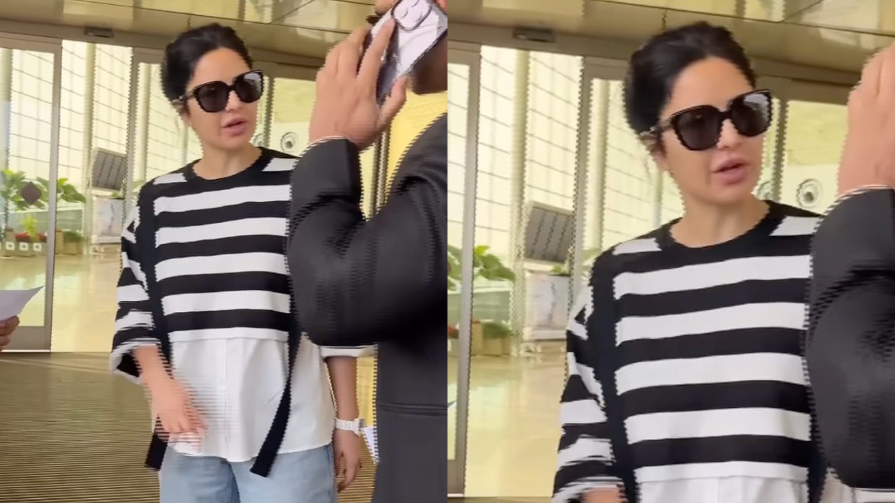 Katrina Kaif’s no-makeup airport look wins internet; fans shower Merry Christmas star with compliments