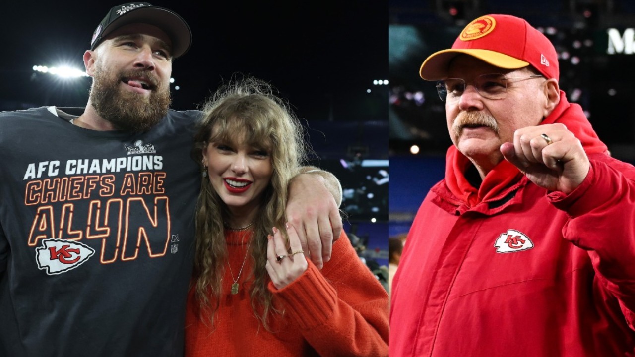 'Ready for the Taylor Bowl’: NFL Fans React to Taylor Swift and Andy Reid Sharing Heartwarming Moment During Chiefs’ AFC Championship Celebration
