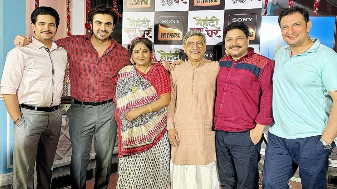Image: Karan Mehra's Instagram Mehndi Wala Ghar Cast
