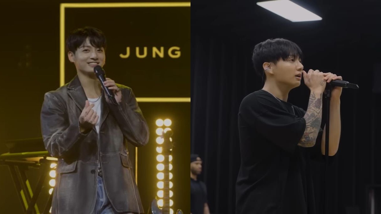 BTS' Jungkook reveals dance practices, live performances for GOLDEN in Standing Next to You promotions sketch