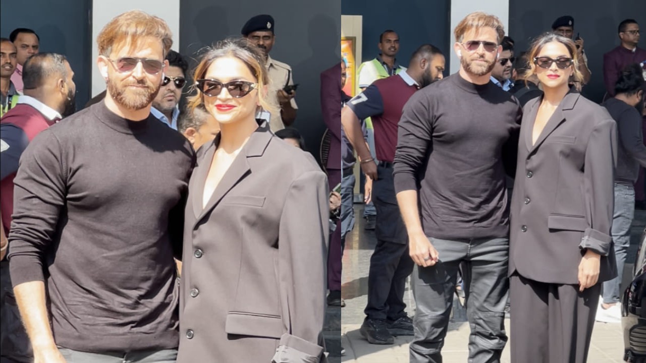 Deepika Padukone shows how to power through suits effortlessly as she channels boss vibe for Fighter promotions