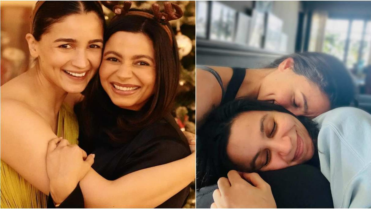 Alia Bhatt and Shaheen Bhatt are ‘cuddly sleepers’ in new PIC; Rhea Kapoor REACTS: ‘Sisters are the best’