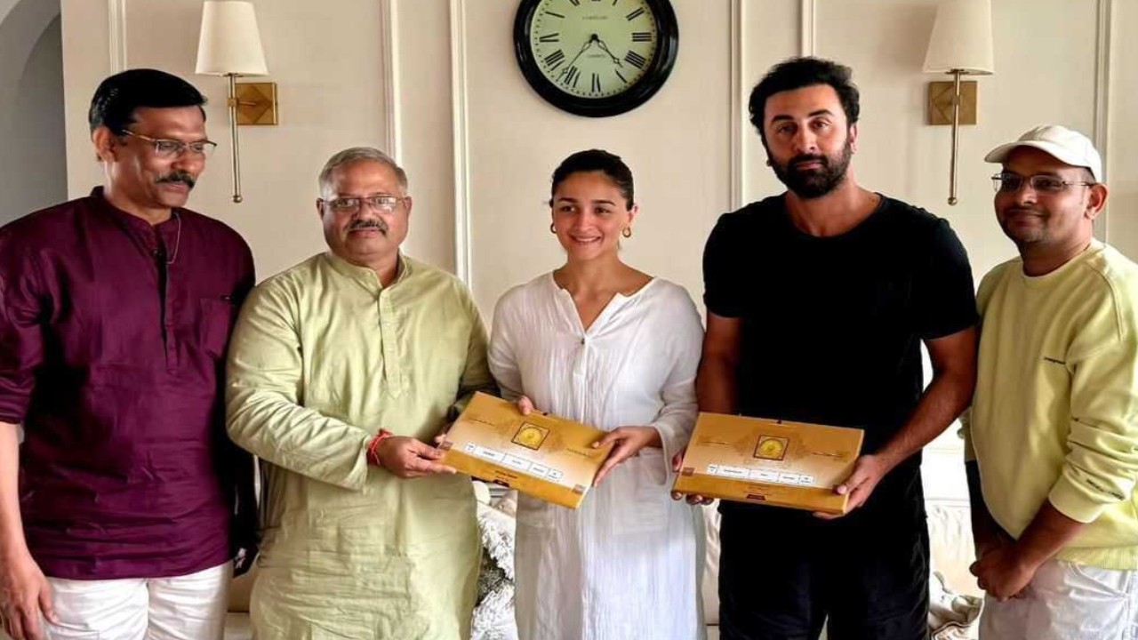 Alia Bhatt and Ranbir Kapoor receive invitation for Ayodhya's Ram Mandir inauguration; see PICS