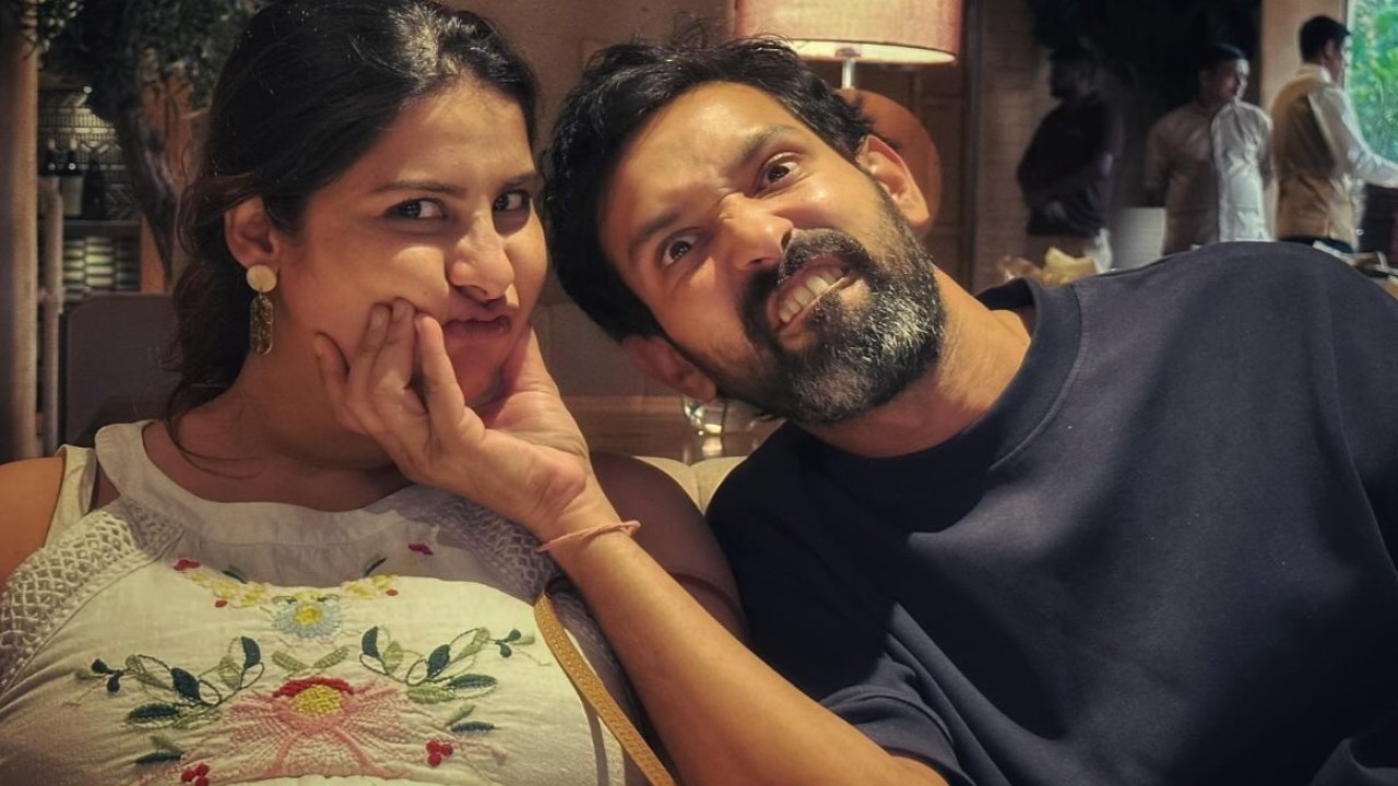 12th Fail star Vikrant Massey drops PIC with 'angry bird' wifey Sheetal Massey; fans call them 'cute couple'