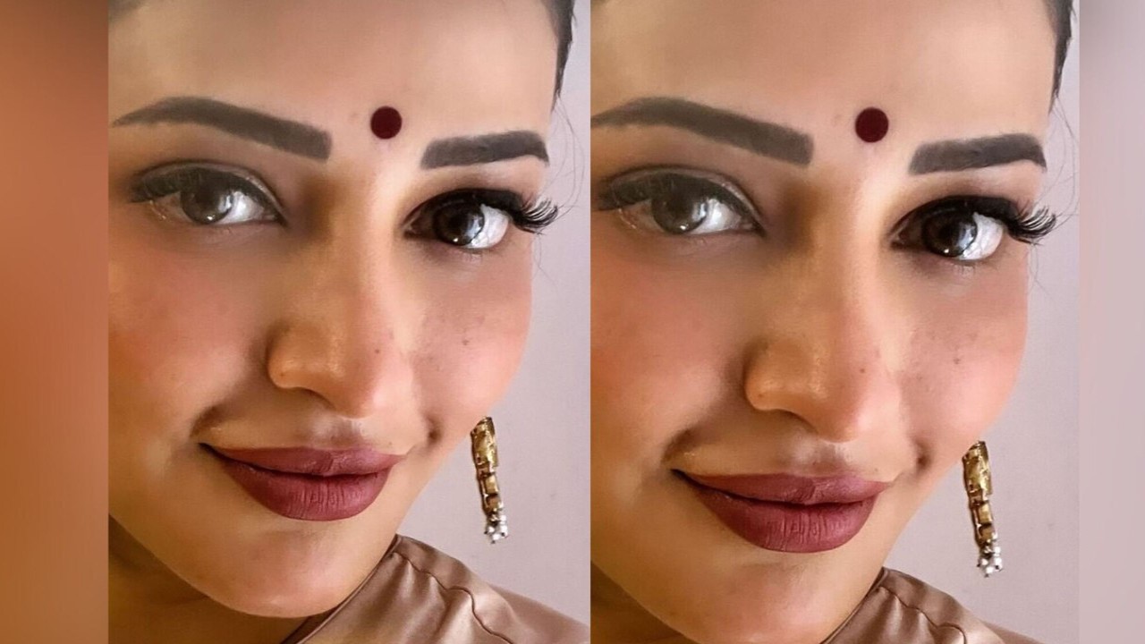 Shruti Haasan flaunts her freckles in latest selfie; gives masterclass on soft glam wedding makeup 