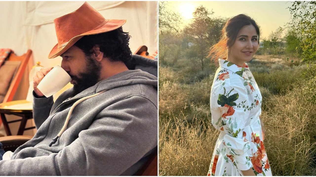  PIC: Vicky Kaushal’s ‘queen’ Katrina Kaif turns photographer for him as he enjoys coffee on New Year vacay