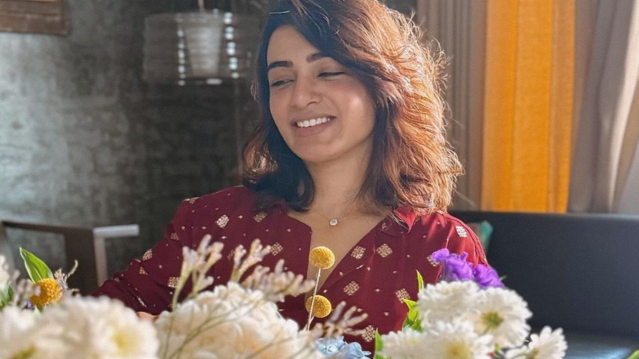 PIC: Samantha Ruth Prabhu is ‘scared’ to hold bunch of flowers, actress reveals HEARTBREAKING reason