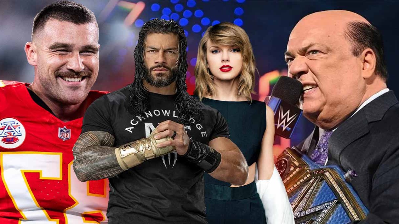 Roman Reigns’s wiseman takes shots at Travis Kelce by name-dropping Taylor Swift at WWE SmackDown