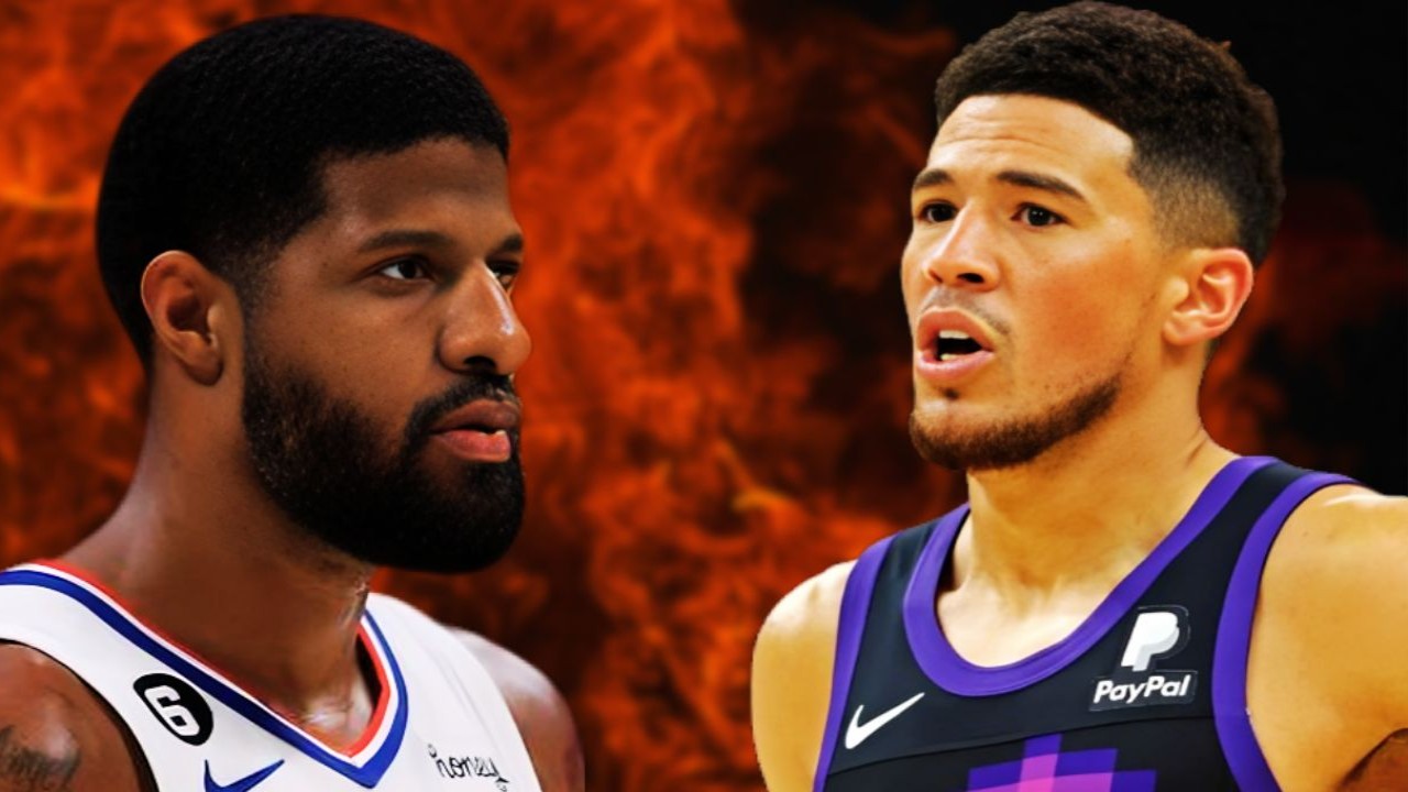  Devin Booker-Paul George beef explained: Suns star asked if situation between the two will ever resolve