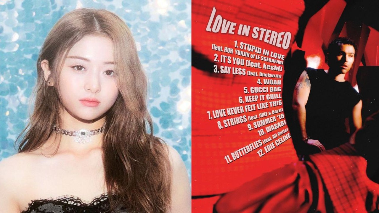 LE SSERAFIM’s Huh Yunjin and American singer MAX team up for latter’s new song STUPID IN LOVE