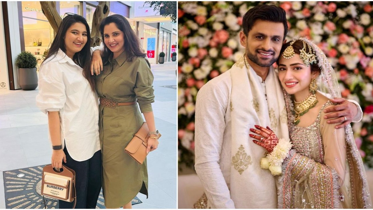 Sania Mirza’s sister Anam reacts after Shoaib Malika announces wedding with Sana Javed; confirms their divorce in note